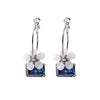Blue Floral Clips