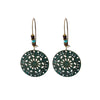 Green Filigree Medallions
