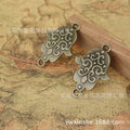 Curved Buddha Hand Alloy Charm Pendant 34x22mm