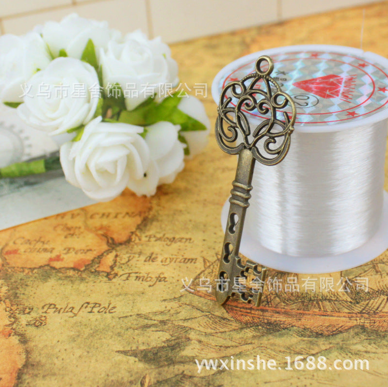 62x22mm Vintage Double-Sided Vine Keychain Charm Pendant