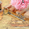 82x23mm Vintage LOVE Key Alloy Charm Pendant