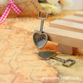 35x17mm Heart Shovel Alloy Charm Pendant