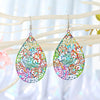 Floral Teardrop