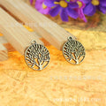 Round Tree of Life Charm Pendant 18mm