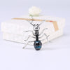 Blue Black Ant