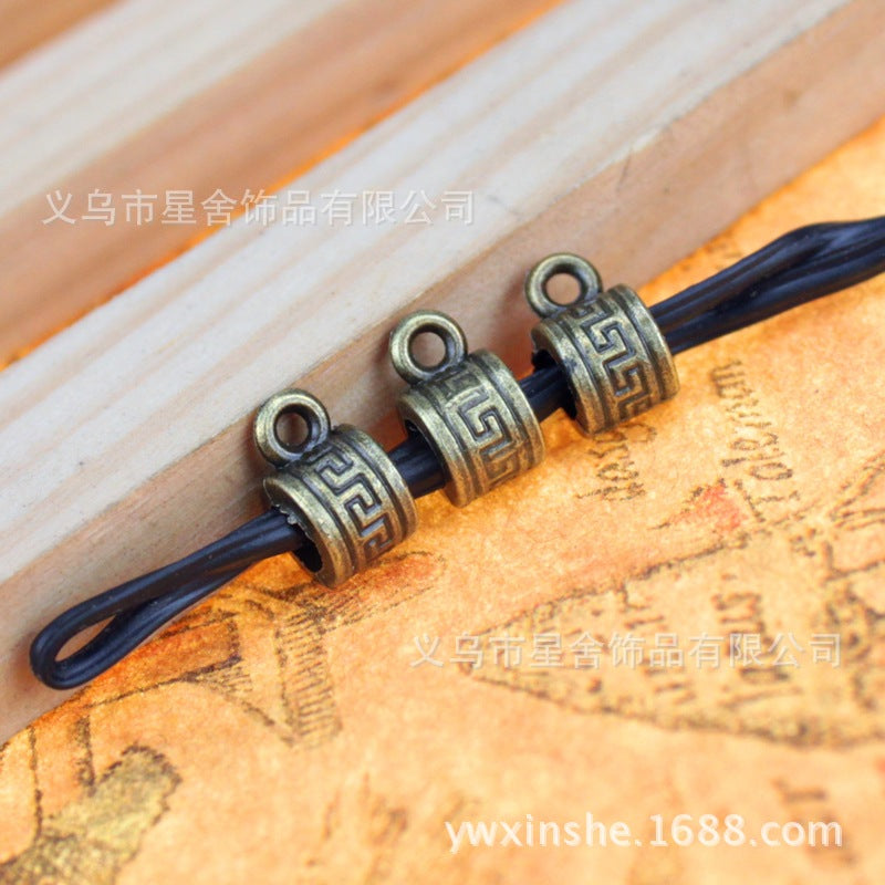 5.5mm Alloy Pendant Bail Large Hole Necklace Connector