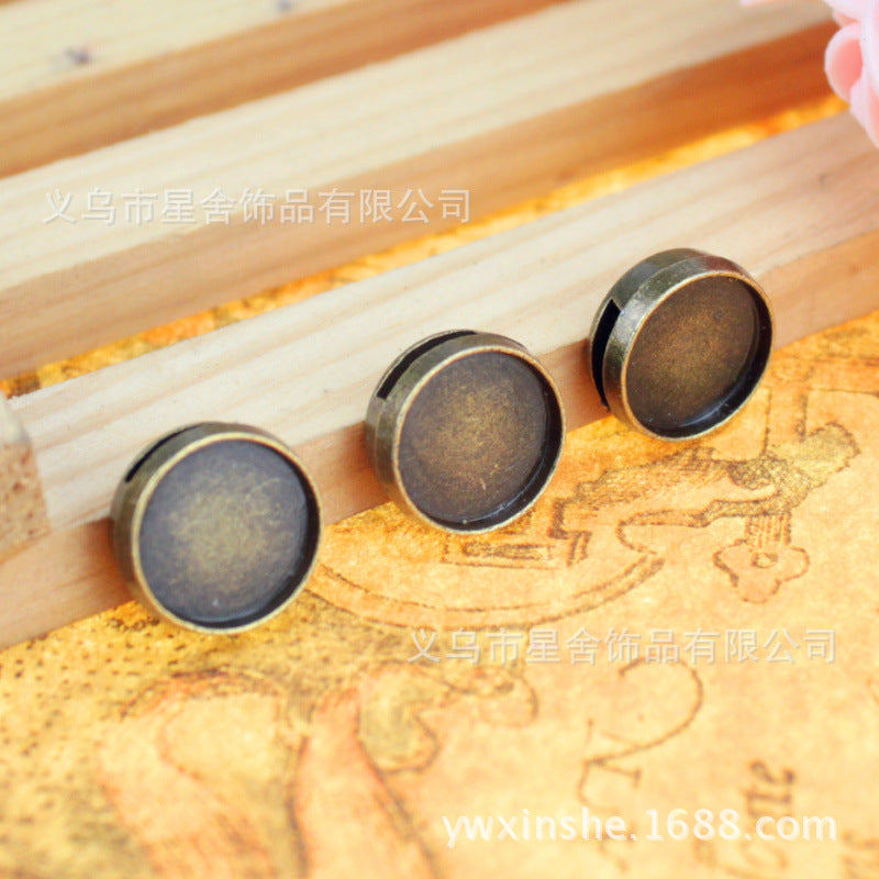 Alloy Bracelet Cabochon Tray Bezel Setting Connector