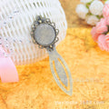 Cat Bookmark Blank with 20mm Cabochon Tray Setting