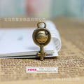 Vintage Smile Girl Lollipop Charm Pendant 23x11mm