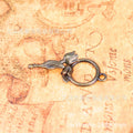 Antique Finish Tulip Toggle Clasp Metal Jewelry Component view 3