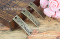 39x10mm Curved Bar Bracelet Connector Alloy Finding