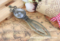 20mm Crown Cabochon Tray Bookmark Base in Antique Bronze Alloy