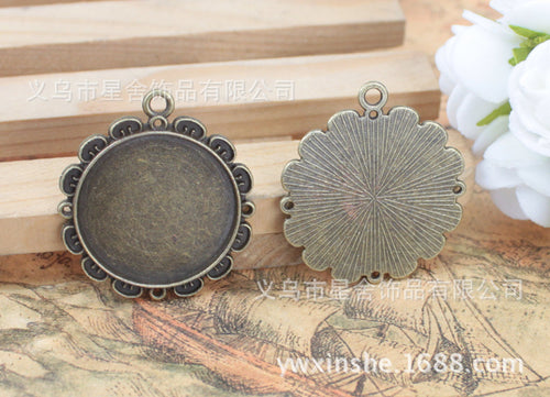 oval cabochon bezel shown in source main image 2