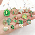 Enamel Colorful Seashell Metal Charms for Jewelry and Craft Projects view 4