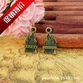 21x11mm Vintage Alloy Castle House Charm Pendant