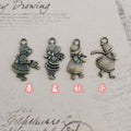 Four Seasons Girl Pendant Alloy Charms in Four Designs view 1