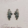 Four Seasons Girl Pendant Alloy Charms in Four Designs view 3