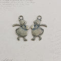 Four Seasons Girl Pendant Alloy Charms in Four Designs view 4