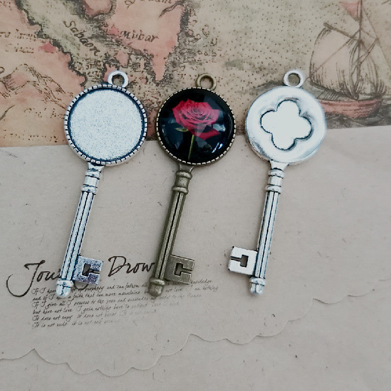 20mm Cabochon Tray Keychain Base Setting