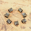 Alloy Pendant Bail Large Hole Bead 7mm