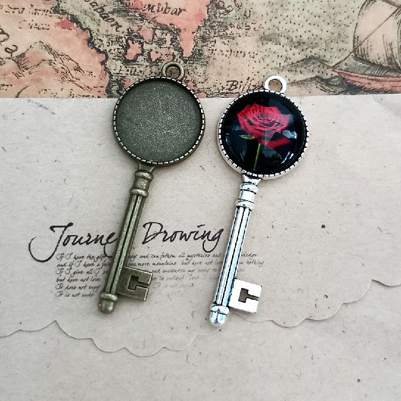 20mm Cabochon Tray Keychain Base Setting