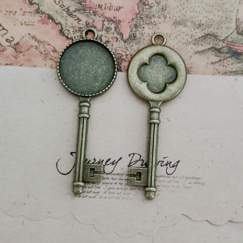 20mm Cabochon Tray Keychain Base Setting