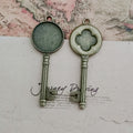 20mm Cabochon Tray Keychain Base Setting