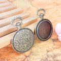 35mm Vintage Pocket Watch Cabochon Tray Pendant Base