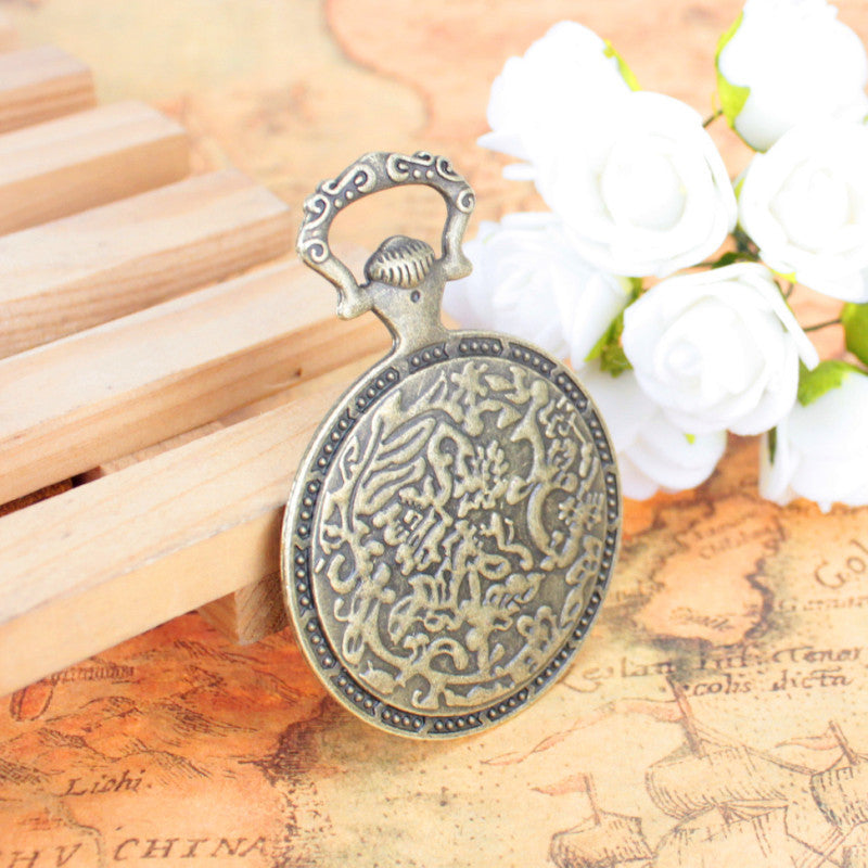 35mm Vintage Pocket Watch Cabochon Tray Pendant Base