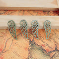 Openwork Angel Wing Metal Bracelet Connector Components view 2