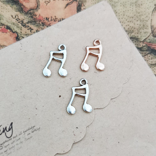 Close product view showing the double music note details