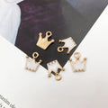 Gold-Tone Crown Metal Charms with 6 Listed Options view 10