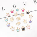 Gold-Tone Crown Metal Charms with 6 Listed Options view 2