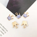 Gold-Tone Crown Metal Charms with 6 Listed Options view 9