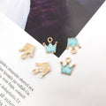 Gold-Tone Crown Metal Charms with 6 Listed Options view 8
