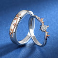 Two Tone Antler Open Ring in Two Designs Jewelry Accessory view 4