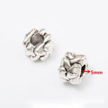 Nature Pattern Large Hole Metal Beads In Five Designs view 6