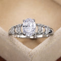 Red Blue and Clear Stone Silver Tone Halo Ring Jewelry Accessory view 7