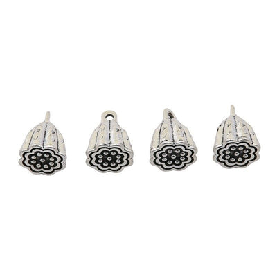 Shower Head metal charm displaying front and reverse sides