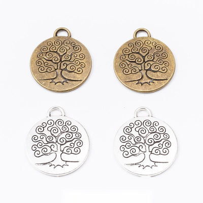 Tree Of Life Medallion grouped finish options on a white background