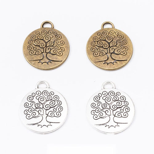 Tree Of Life Medallion grouped finish options on a white background