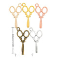 Scissors Charm in Five Polished and Antique Finishes view 1