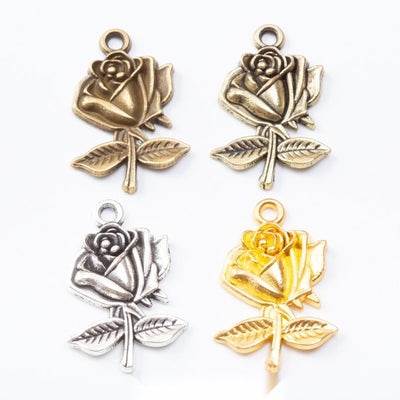 Rose Blossom metal piece shown in product image 1