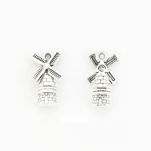 Windmill Charm finish assortment on a white background