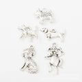 Mixed Dog Breed Charms Metal Jewelry Making Pieces view 1