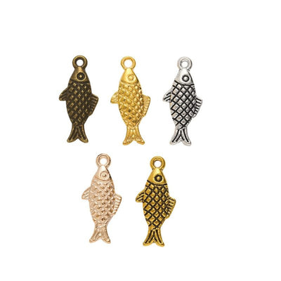 Group view of the available fish charms