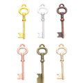 Classic Skeleton Key Vintage Metal Charm Pendant for Jewelry Making view 1
