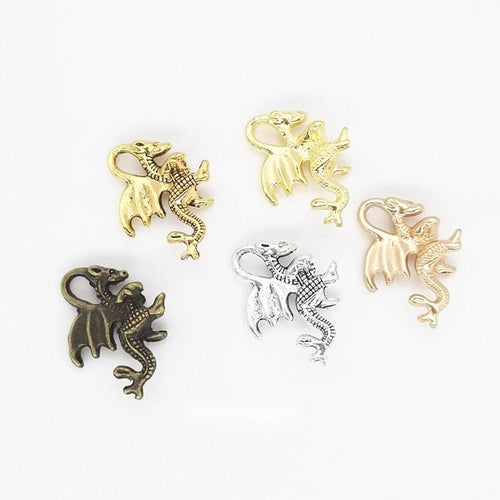 Group view of the available flying dragon charms