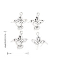 Hummingbird Detailed Alloy Charm in Antique Silver Finish view 1