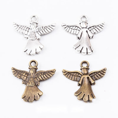 Angel Charm grouped finish options on a white background